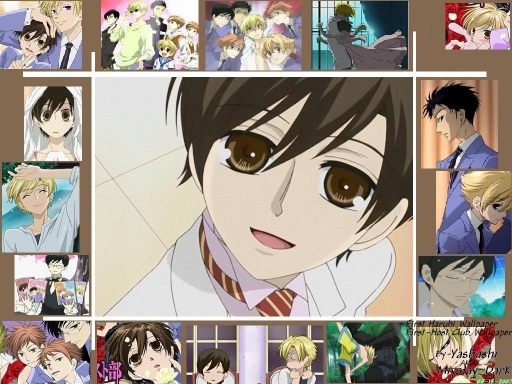 Host Club Haruhi Wall#1