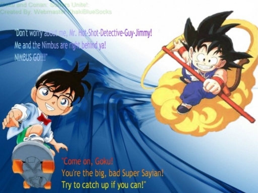 Conan Meets Goku