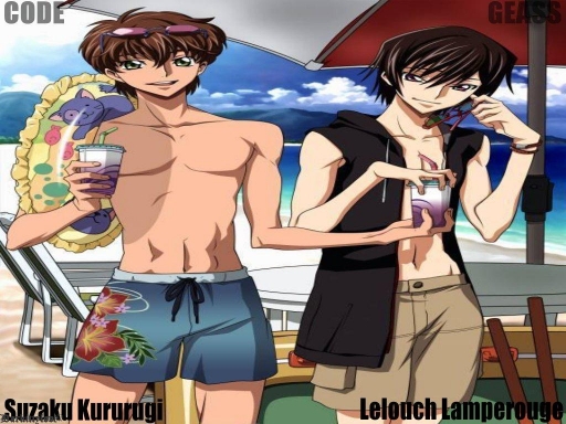 Lulu & Suzu at the beach