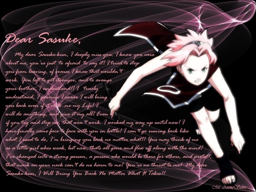 Note To Sasuke