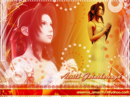 Aerith Orange Walle