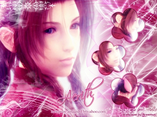 `~Aerith Pink Walle~`