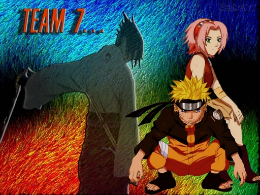 SASUKE,NARUTO & SAKURA