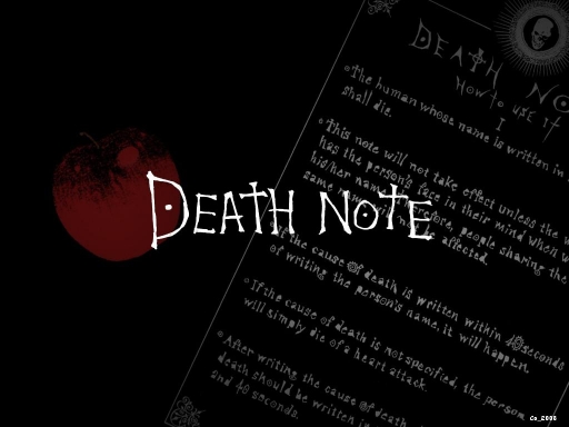 Death Note apple