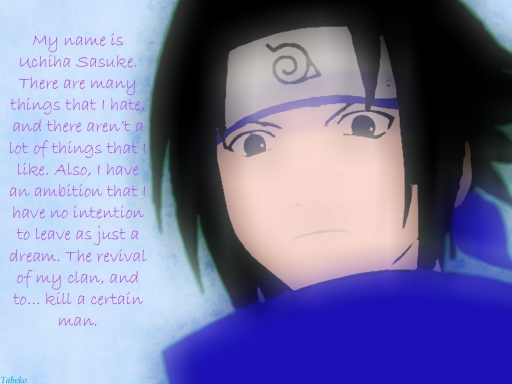 About Sasuke