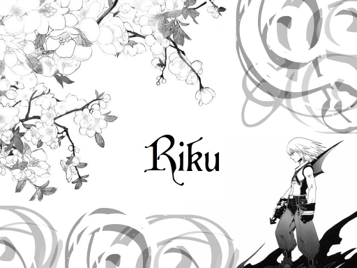 Black and white Riku