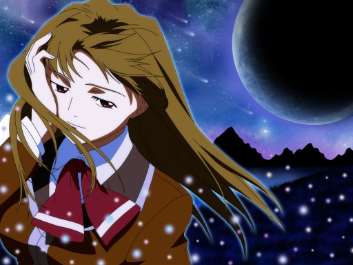 Shizuru in the night