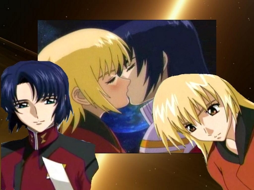 Athrun and Cagalli