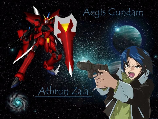 Athrun and Aegis