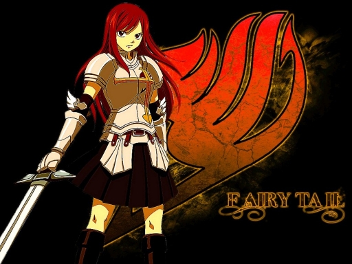 Erza in Fairy Tail