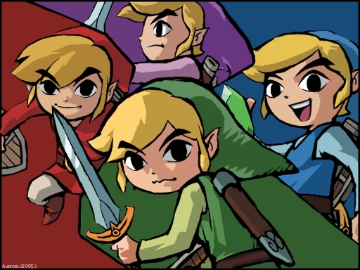 Zelda : 4 swords