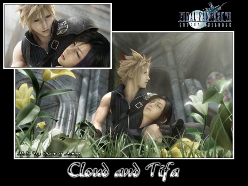 Cloud And Tifa