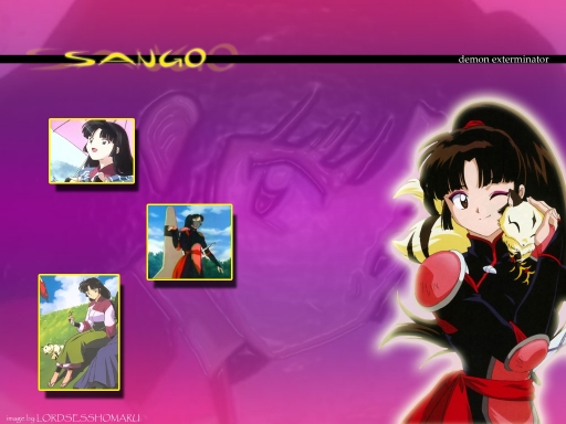 Sango and Kirara