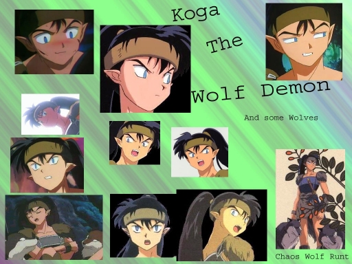 Koga the wolf demon