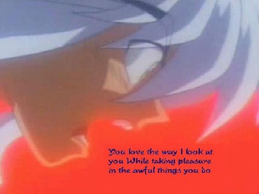 First Inuyasha...very simple