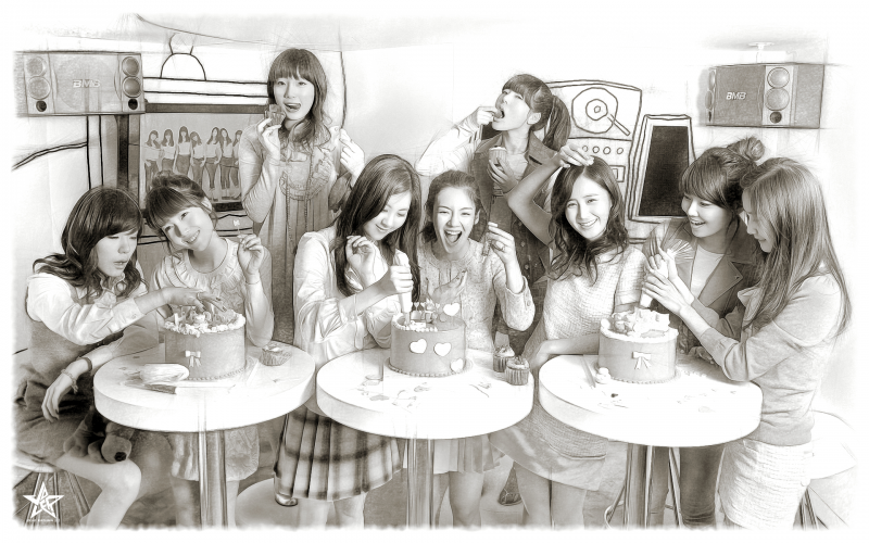 snsd [back to the old days]