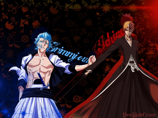 Ichigo facing Grimmjow