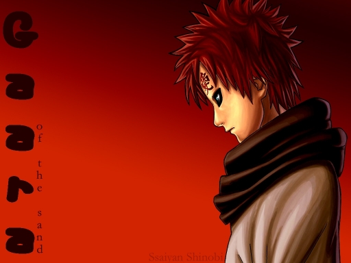 Gaara Of The Sand