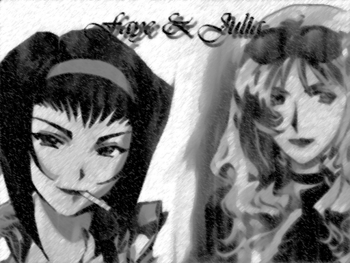 Faye and Julia....