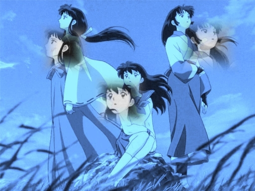 Kikyo, Kagome, And Sango