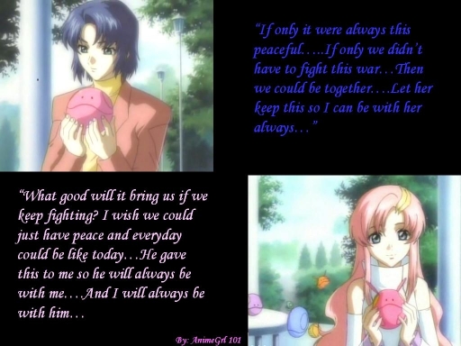 Lacus And Athrun