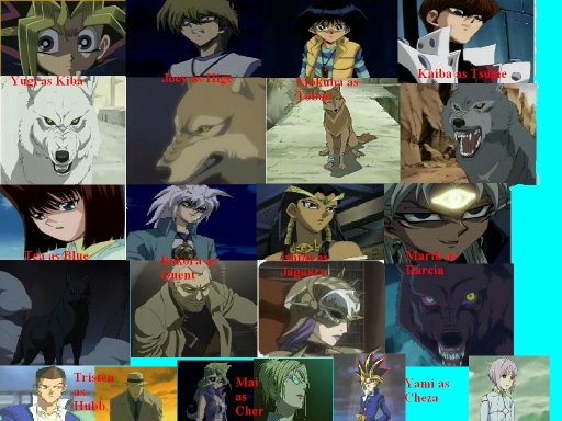 Yu Gi Oh Wolf's Rain style