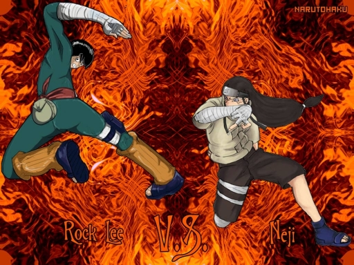 Rock Lee V.S. Neji