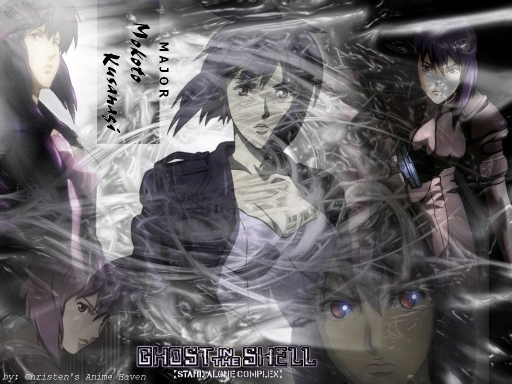 Motoko Faded Collage