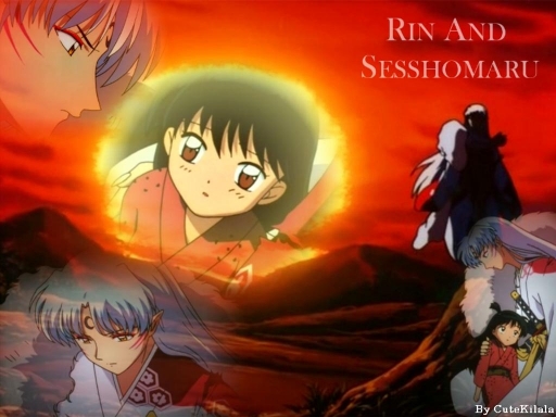 Rin and Sesshomaru