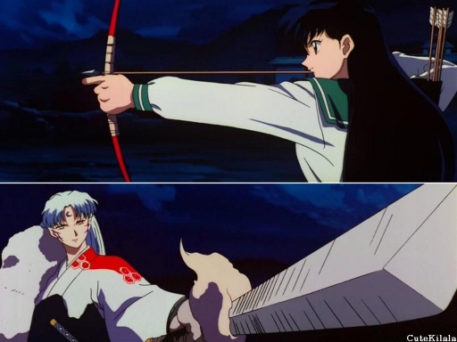 Kagome and Sesshomaru