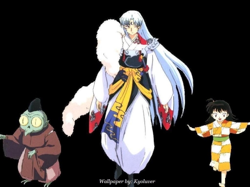 Sesshomaru and gang