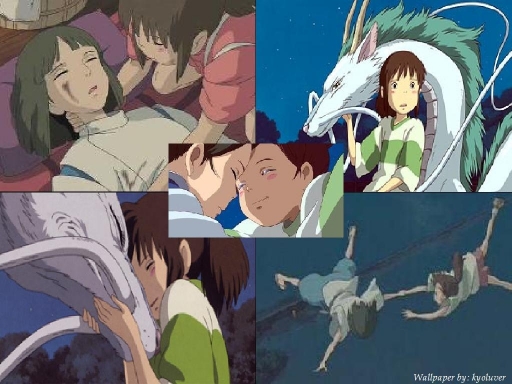 Haku and Chihiro