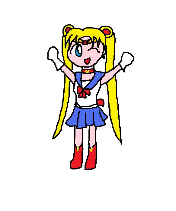 Chibi version of Usagi