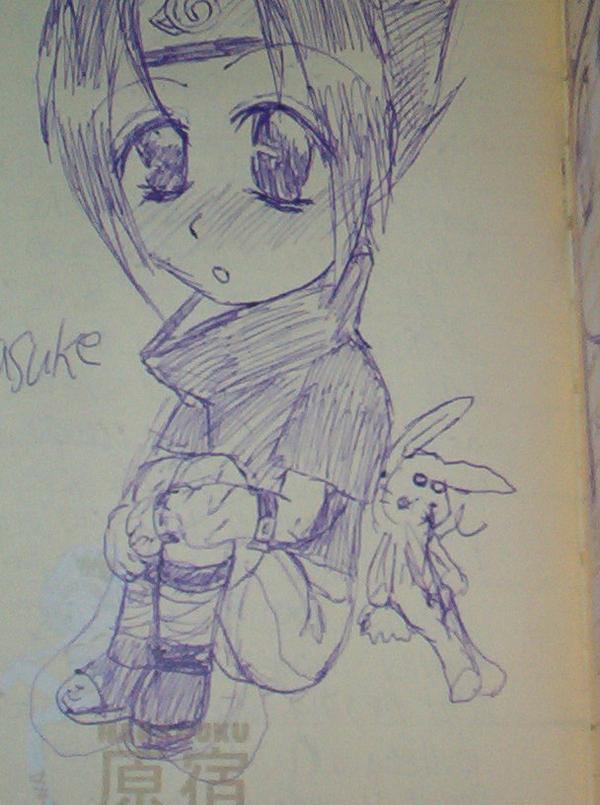 Little Itty Bitty Sasuke..aww