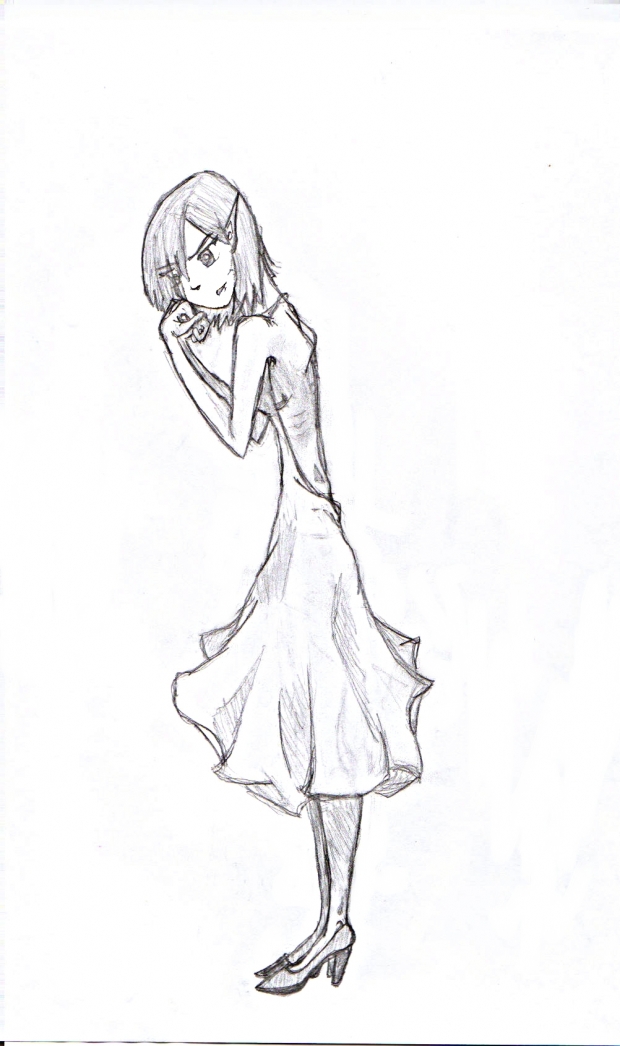 Some girl in dress~