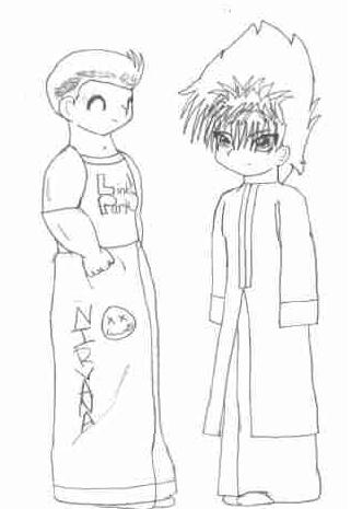 Yusuke And Hiei