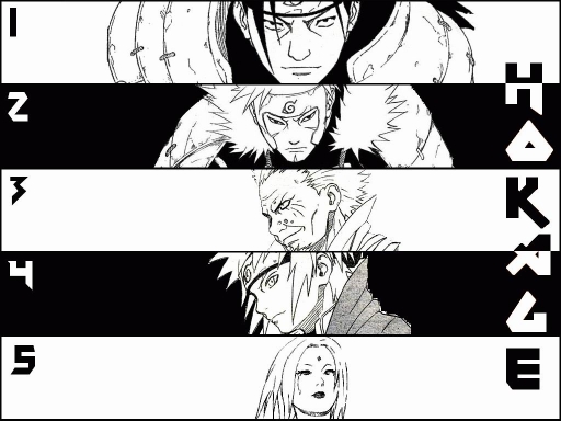 1-5 Hokages